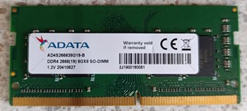 8GB DDR4 Laptop Memory